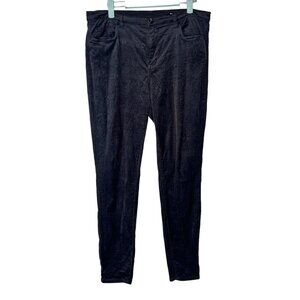 BlankNYC Grey Fine Cord Pants Women's 31 Soft Preppy Academia Fall Autumn